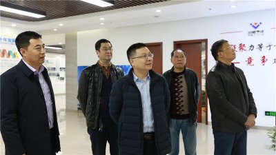 西南化工研究设计院有限公司副总经理孙炳一行来威参观交流